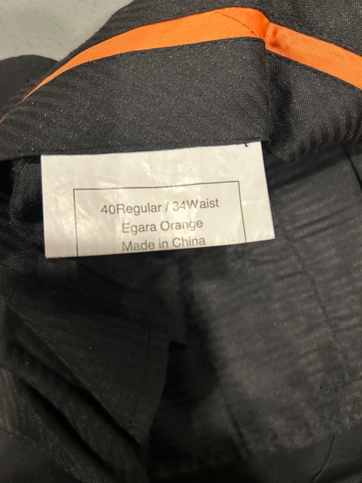 Men's Suit Egara 40R Extreme Slim Fit