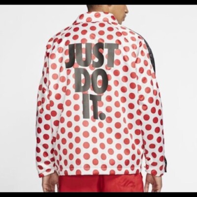 NIKE / Polka Dot Jacket/ジャケット/L/ナイロン/RED/玉虫/BV5539-657 NEW Nike Sportswear JDI Print Polka Dot Jacket BV5539-657 Size