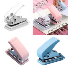 Mini Single Hole Puncher Punch for Adults circle 1/4inch Capacity Tool