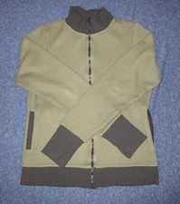 Grace Project Women's Xl Olive Black Wool Performance Jacket