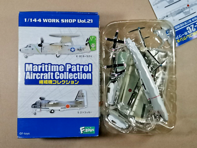 459】 エフトイズ 1/144 哨戒機コレクション 航空自衛隊 E-2C 三沢基地