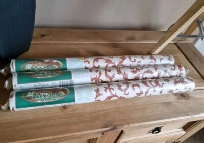 County Decor 1991 Blattdruck Tapete x 3 Rollen siehe Beschreibung