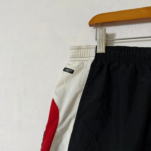 Nike Dri-Fit Youth Shorts XL 18-20 Black Red White Colorblock Athletic Running - Picture 4 of 10