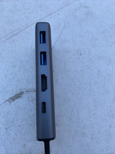 Docking Station 8in1 USB-C Zu HDMI + 4x USB 3.0 + SD/TF 4K 30Hz PD Ultra HD - Bild 5 von 9