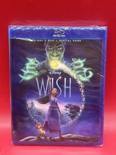 Disney's Wish (2024) BLU RAY/DVD/Digital Code