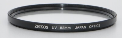 Zeikos UV 82mm Japan Optics Filter Objektiv Filter Z.T. Gut