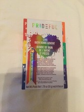 PRIDEFUL 12pc Bath Bomb Advent Set Rainbow Gay Pride Erase Hate