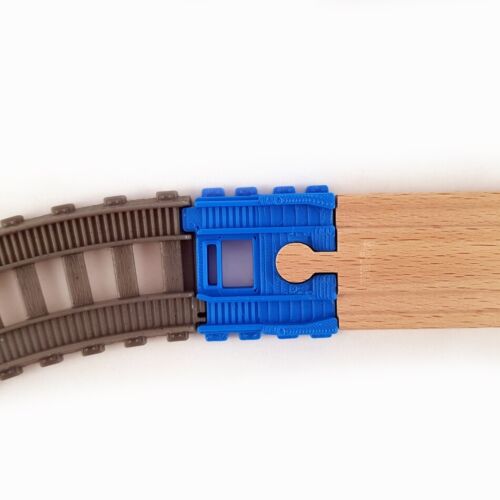 TrackMaster (2014+) to Wooden Railway Train Track Adapter 2pcs - Picture 3 of 9