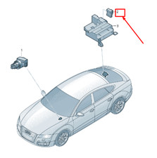 NUOVA CENTRALINA REGOLAZIONE SPOILER AUDI RS7 SPORTBACK 4G8959252A ORIGINALE