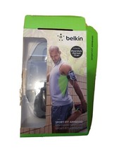New Belkin Sport-Fit Armband Brassard iPhone 5/5S/5c/ iPod touch 5th gen Gray