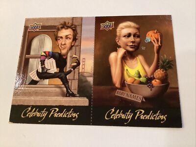 2010 Upper Deck Series 1 Celebrity Predictions #CP9-10