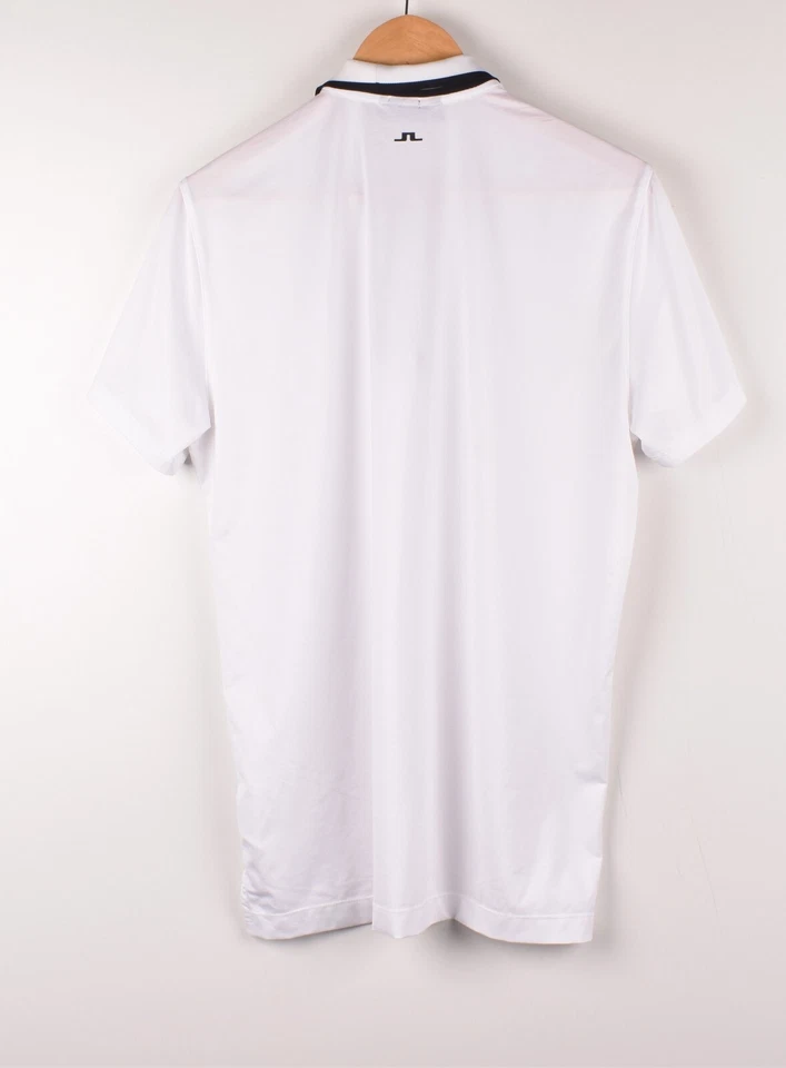 J Lindeberg Luca Regular Fit Men Polo Shirt Size S - Image 3 of 4