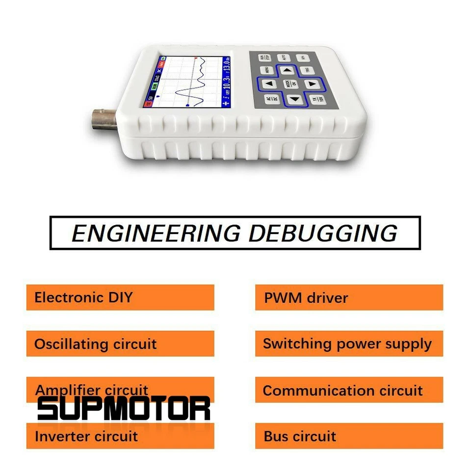 FNIRSI-2031H Handheld Mini Digital Oscilloscope 2.4-inch Screen 30M Bandwidth - Image 4 of 4