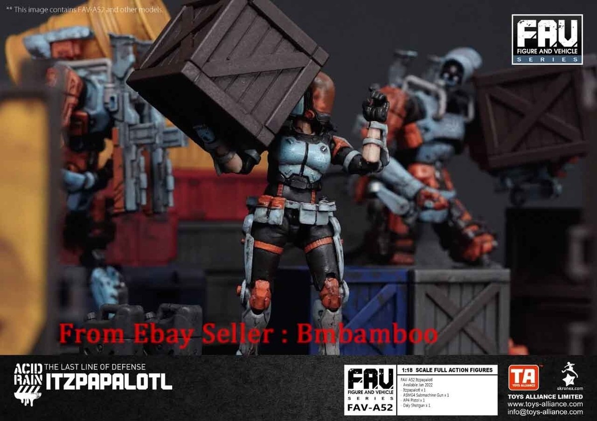 Acid Rain World 1/18 FAV-A52 Itzpapalotl Female Soldiers Action