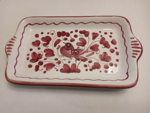 Larce Orvieto Italian Pottery Trinket Tray 7''