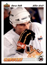 1991-92 Upper Deck French Garry Valk . Vancouver Canucks #152