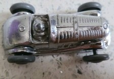 VINTAGE GAIETY TOY CASTLE ART PRODUCTS LTD BIRMINGHAM BROOKLAND RACER 3" CHROME