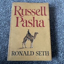 Russell Pasha Ronald Seth 1966 First Edition Hardcover C9
