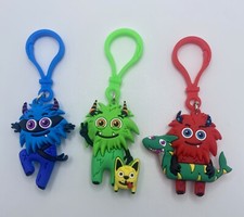 American Heart Association Kid  s Heart Challenge Keychains Lot of 3 Clips 2B