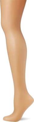 Pretty Polly Nylons transparente Glanz 10 Den Strumpfhose, Sunblush Größe M