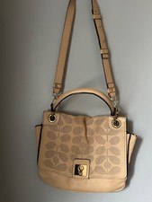 Orla Keily Hand/shoulder Bag Multi Coloured Brown/beige