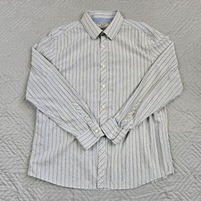 Penguin Shirt Mens 17 34/35 Long Sleeve Button Up Heritage Slim Fit