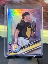 HENRY DAVIS 2022 BOWMANS BEST 2 CARD LOT - REFRACTOR + BASE #TP-21 PIRATES