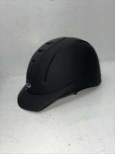 New Women  s Black IRH English Riding Helmet. Medium/Large. 12-101