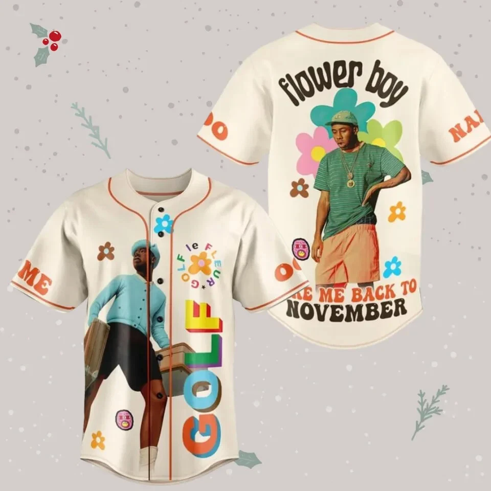 Tyler The Creator Baseball Jersey,Custom Baseball Jersey