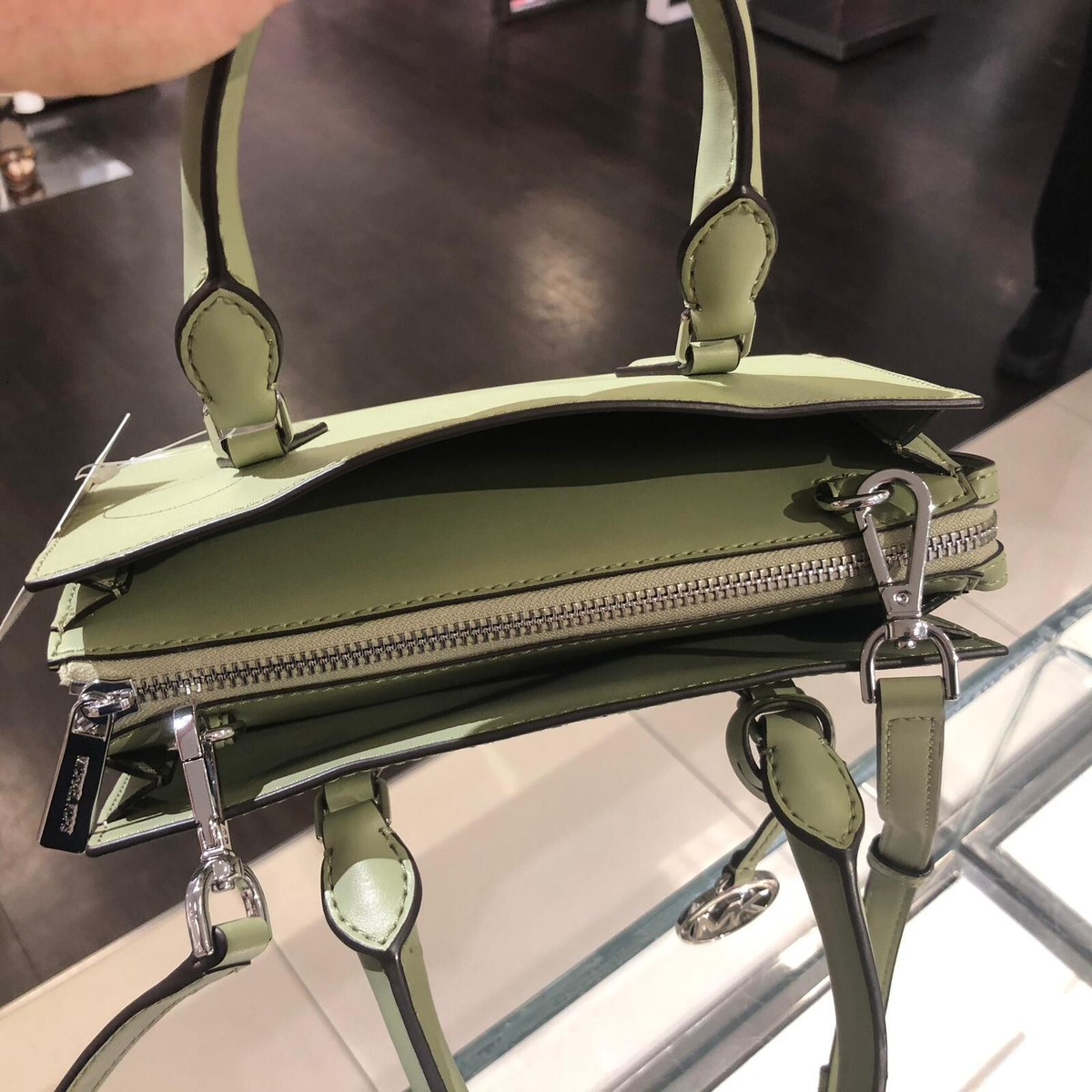 MICHAEL KORS SMALL SATCHEL HANDBAG PURSE MESSENGER CROSSBODY  