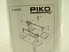 Bahnhübergang m. Schranken  - Piko HO Bausatz 1:87 -  55725    #E