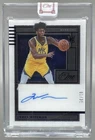 James Wiseman 2020 Panini One and One Purple Rookie RC Auto 1/35