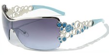 DG SEMI-RIMLESS WOMEN'S SUNGLASSES - DG337MIX