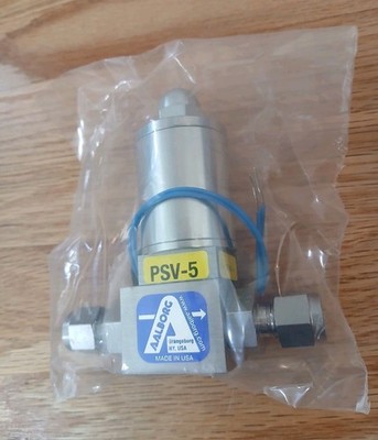 AALBORG PSV-5 Solenoid Valve Stainless Steel Inline NEW Made In USA