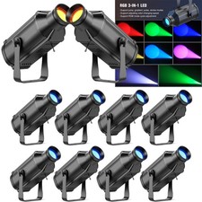 RGB COB Spot Light Beam Stage Light DMX Spotlight Show Party Disco DJ Lighting