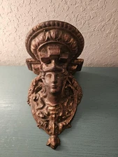 Vintage Baroque Gilted Wall Sconce Shelf-Very Ornate, Very Good