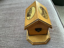 RARE MAUCHLINE PHOTOGRAFICWARE KENNELSHAPE TRINKETBOX.10x6.5x7cm.VGC.ISLEOFWIGHT