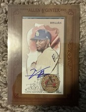 2023 Topps Allen & Ginter Mini Framed Autographs #MA-VB Vidal Brujan Rays