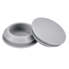 12 Pcs Silicone Hole Plug, Gray Fit for Bottle Pipes 22-24mm Inner Diameter
