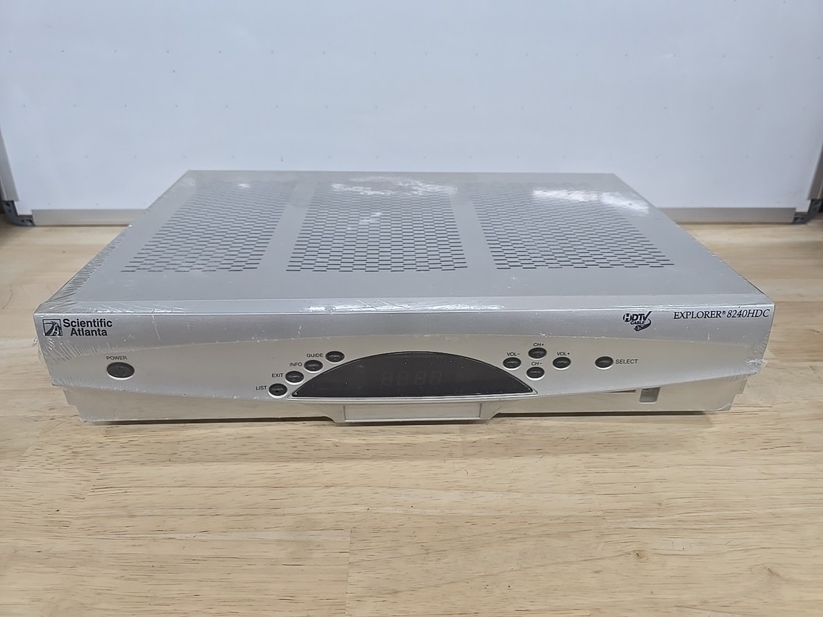 Scientific Atlanta Explorer 8240HDC Rev 6.3 NEW Cable Box No
