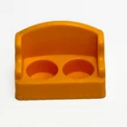 Fisher-Price Little People Play Family Orange Couch Furniture Part