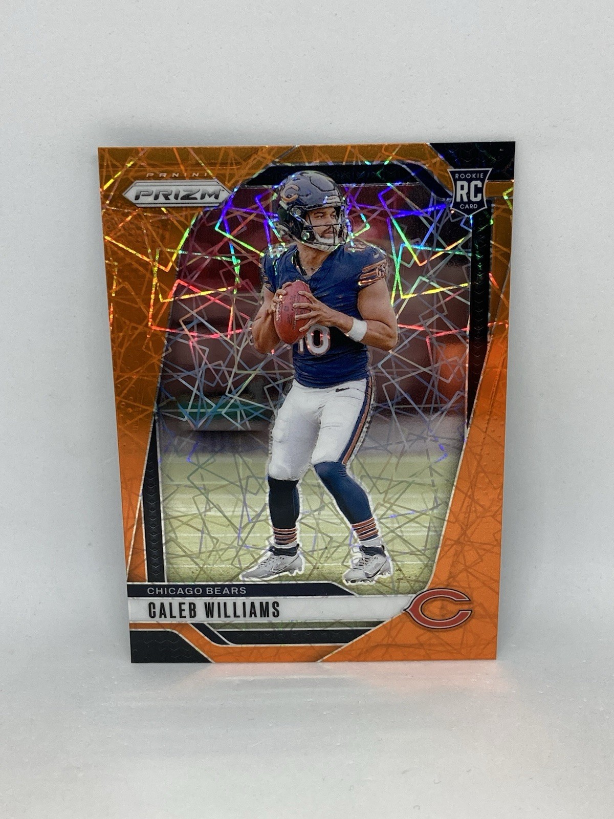2024 Panini Prizm - Rookies Caleb Williams #301 Orange lazer (RC)