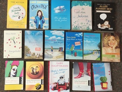 Bücherpaket Frauen 16x Gaby Hauptmann + Dora Heldt + Stratmann+Zervakis+Fröhlich