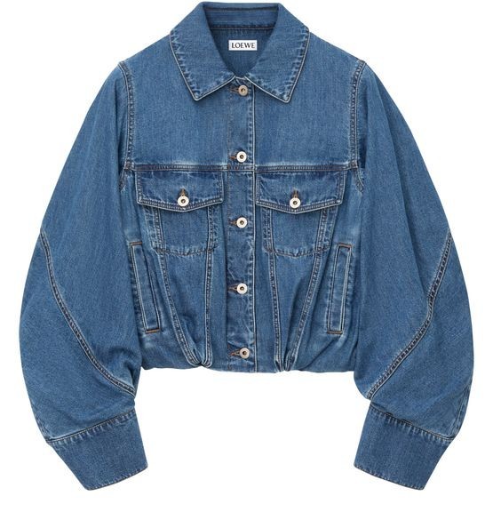 LOEWE Blue Denim Jacket New & Authentic | eBay