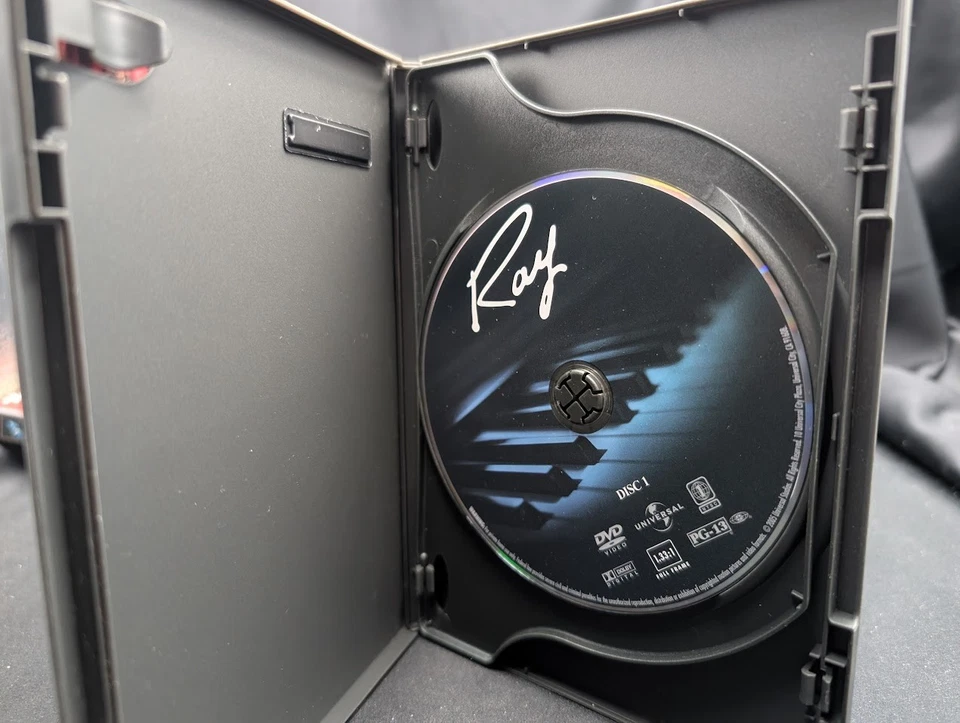 Juego de 2 discos Ray Fullscreen DVD Jamie Foxx con funda Foto 3 de 4