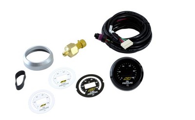 AEM ELECTRONICS Oil Pressure Gauge For 0-100 Psi Digital Electric 2-1/16 In