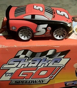 2005 Fisher Price Shake N Go Red #5 Car By Mattel 