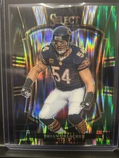 2025 Panini Select - Premier Level Brian Urlacher #200 Black & Green Shock Prizm