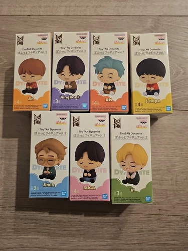 Banpresto TinyTan BTS Dynamite Set Of 7 New