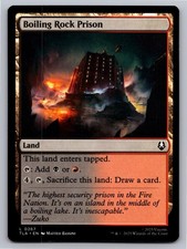 Boiling Rock Prison 267 Land Avatar: The Last Airbender Magic: The Gathering NM